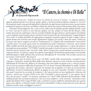 Il Cancro, la chemio e Di Bella