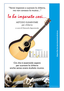 Metodo Elementare per Chitarra