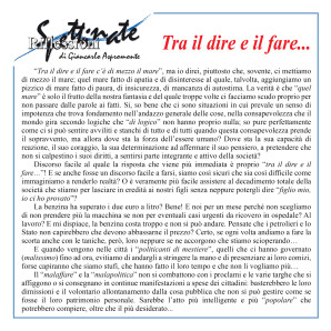 Tra il dire e il fare…