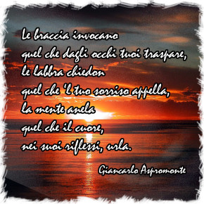 Le braccia invocano…