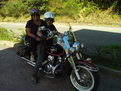 Sandro Ciarlo in moto